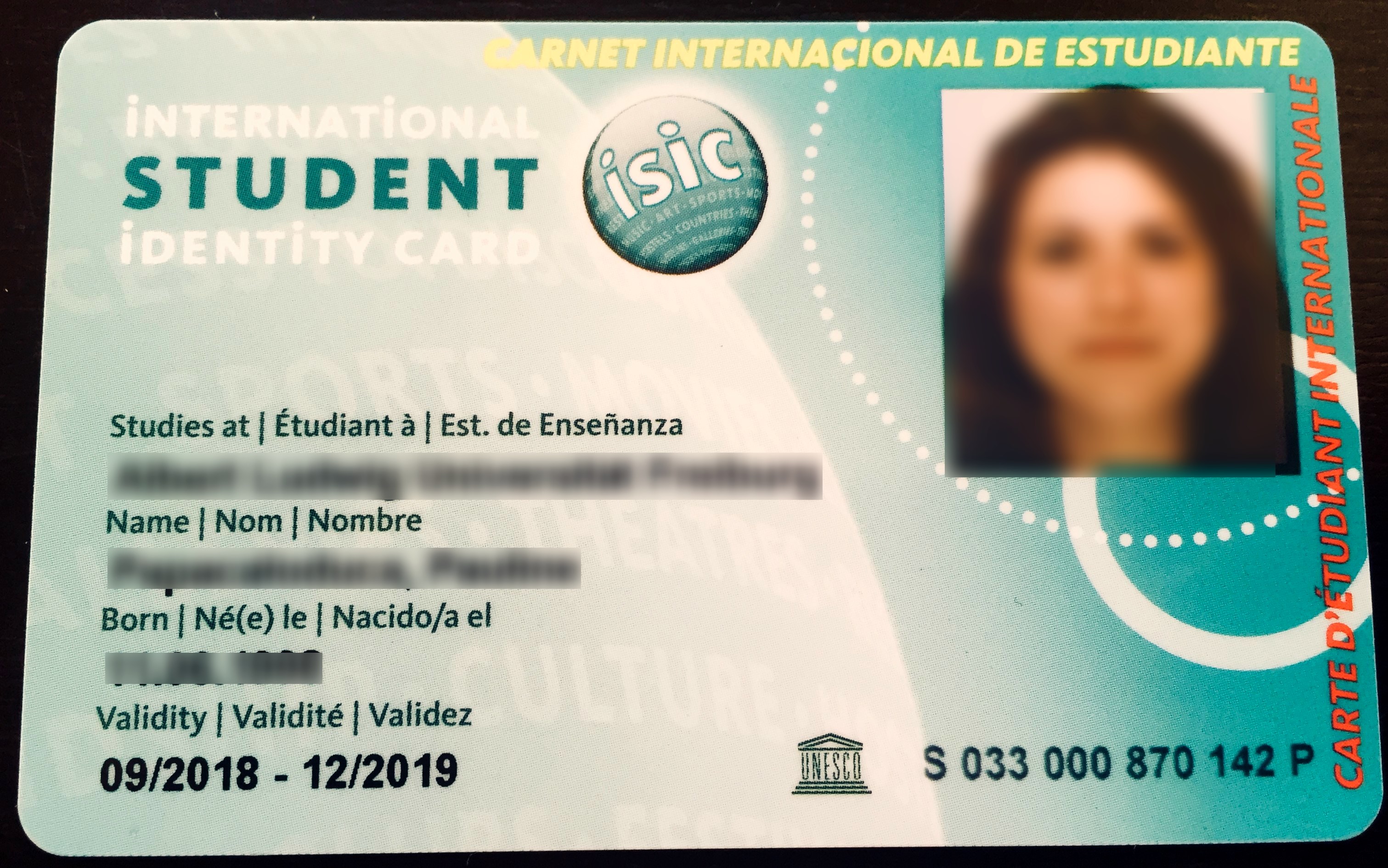 BON PLAN – Carte étudiante internationale